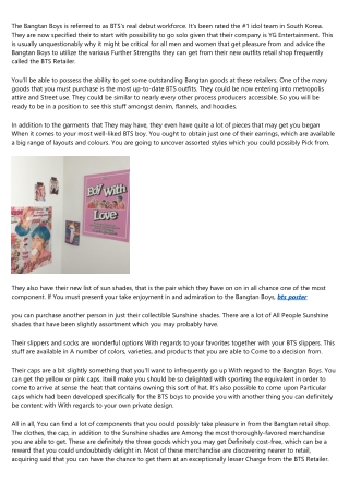 What the Heck Is bts poster?