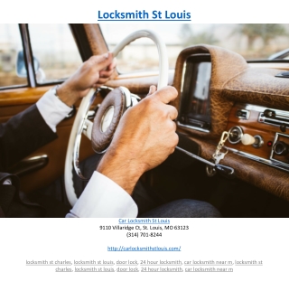 Locksmith St Louis