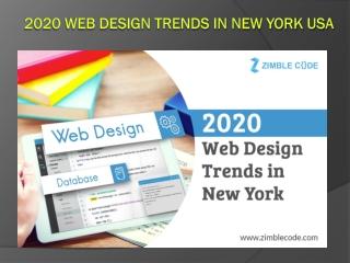2020 Web Design Trends in New York USA | ZimbleCode Blog