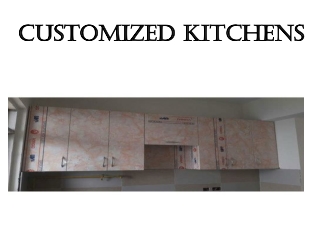 Customized Kitchen in Abu Dhabi