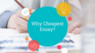 Why CheapestEssay? - Coursework Writing Services