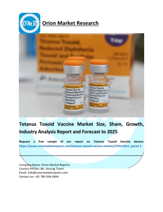 Tetanus Toxoid Vaccine Market