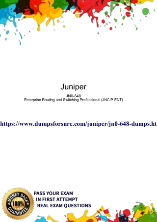 JN0-648 Exam PDF | 2020  JN0-648 Questions Answers | Dumpsforsure