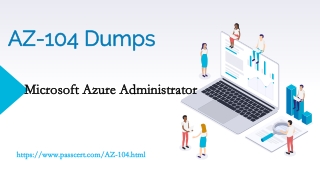 Microsoft Azure Administrator AZ-104 Dumps