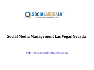 Best Social Media Management Las Vegas Nevada