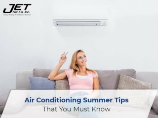 Air Conditioning Summer Tips That You Must Know