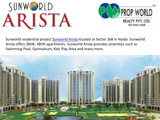 Sunworld Arista Resale,9910003520