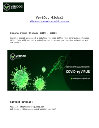 Coronavirus Disease