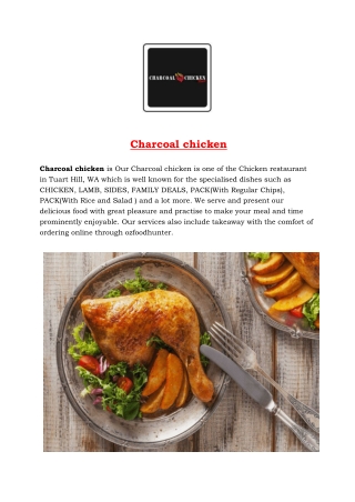 Charcoal Chicken Takeaway Tuart Hill, WA - 5% Off