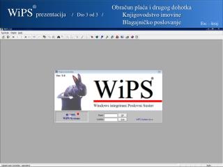 WiPS prezentacija / Dio 3 od 3 / Esc – kraj