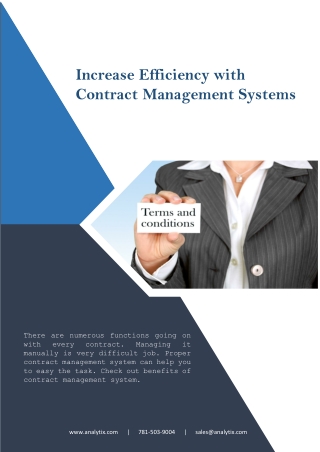 Increase Efficiency with Contract Management Systems