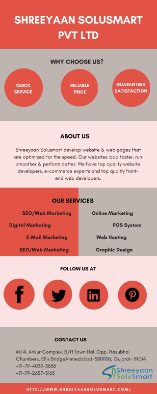 SEO/WEB Marketing Services Provider | Shreeyaan Solusmart