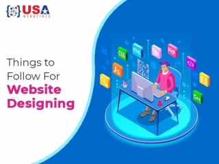 Things to follow for website designing