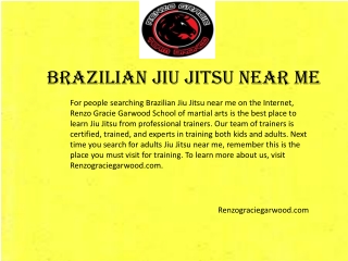 Renzograciegarwood.com - Brazilian Jiu Jitsu Near Me