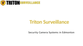 Industrial Security Camera System
