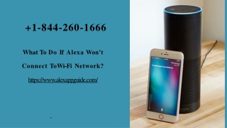 What To Do If  Alexa Won’t  Connect To Wi-Fi  Network?