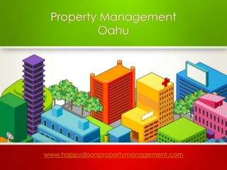 Experts Property Management companies in Oahu - HappyDoors