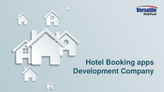 Hotel booking apps development company