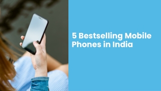 Best Smartphones to Buy in India in 2020.
