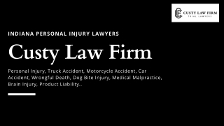 Indiana Personal Injury Attorneys