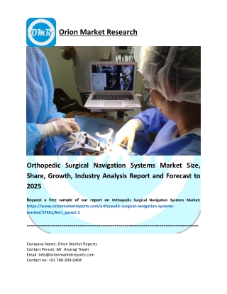 Orthopedic Surgical Navigation Systems Market