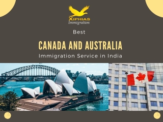 Best Canada and Australia Immigration Service in India