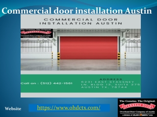 Garage Door Repair Company Austin