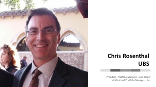 Chris Rosenthal UBS - Resourceful and Talented Senior Executive