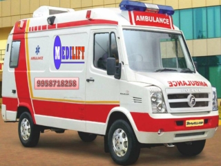 Get Medilift Ground Ambulance from Gaya and Darbhanga - Most Affordable Cost