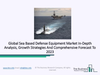 Sea Based Defense Equipment Market Development Strategies