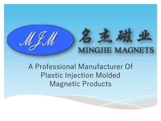 Low-Cost Injection Molding Magnets Manufacturer