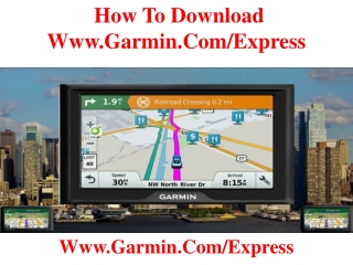 How to download www.garmin.com/express