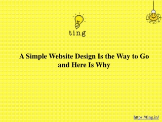 A Simple Website Design Is the Way to Go and Here Is Why