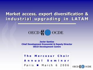 Market access, export diversification &amp; industrial upgrading in LATAM