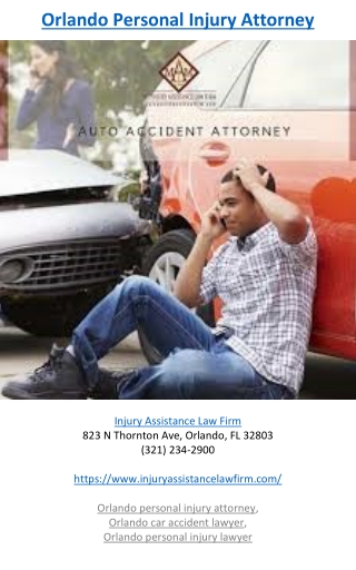 Orlando Personal Injury Attorney