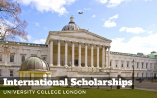 International Scholarships at the University College London