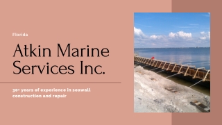 Boat Dock Builders in Sarasota