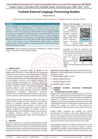 Turkish Natural Language Processing Studies