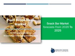 Snack Bar Market to grow at a CAGR of 3.79% (2019-2025)