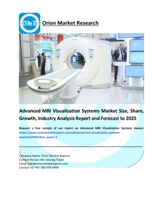 Advanced MRI Visualization Systems Market