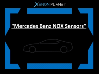 Mercedes Benz NOX Sensor by XenonPlanet