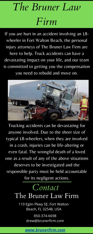 Fort Walton Beach Truck Accident Attorney