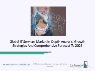 IT Services Market Rapid Growth 2020 - Global Industry Research Update