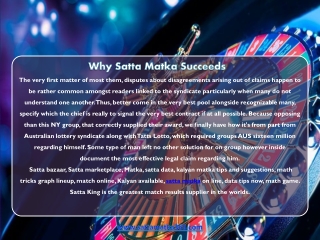 Satta Matka Gaming Tips & Information