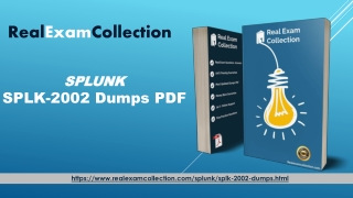 2020 SPLK-2002 Realexamcollection Questions - 2020 SPLK-2002 Dumps PDF