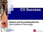 CV Success