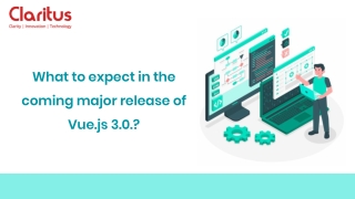 What to Expect in the Coming Major Release of Vue.js 3.0.?