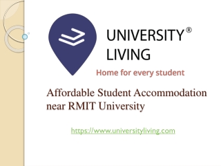 Affordable student accommodation near RMIT University