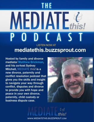 Divorce & Child Custody Podcast - Mediate This!