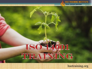 ISO 14001 Training